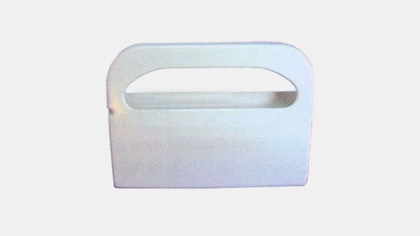 Toilet Seat Cover Wall Mount, white